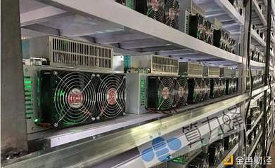 An organized mining farm hosting Ethereum miners