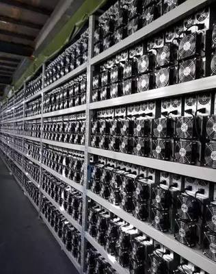 State-of-the-art mining farm with cooling infrastructure