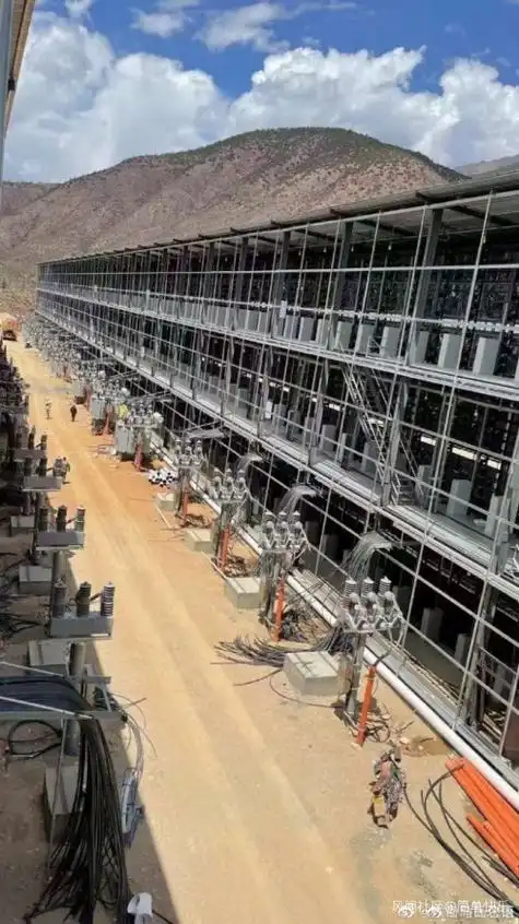 Professional mining farm with advanced technology