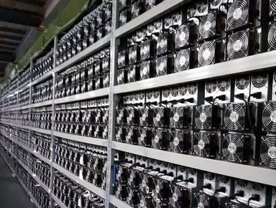 An Icelandic mining farm nestled amidst geothermal vents, illustrating the scale and environmental considerations.