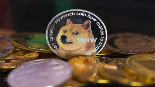 A playful representation of Dogecoin, symbolizing its rise in popularity within the mining community